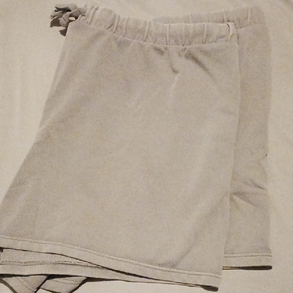 Terra & Sky Pants - Terra & Sky Army Green Elastic Waist Shorts Plus Size